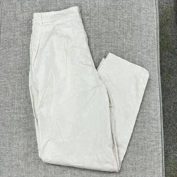 Mango Ecru Straight Leg Pant - Picture 2 of 7